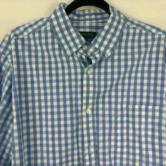 Casual Plaid Button Down fall winter outdoors preppy camping - Picture 4 of 6